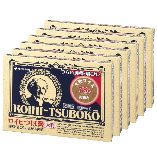 동전파스 대형 78매 6개세트 로이히츠보코