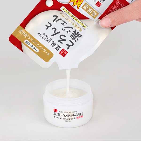 토키와 약품공업 나메라카혼포 두유 이소플라본 고보습 엔리치 리필용 100g