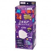 엘모아 3D 마스크 화이트 비비드 애니멀 24매입 (개별 포장)