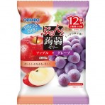 오리히로 곤약젤리 파우치 애플+그레이프 20g×12개입