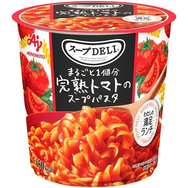 아지노모토 스프델리 완숙 토마토 1개 분량 수프 파스타 (용기형) 40.6g